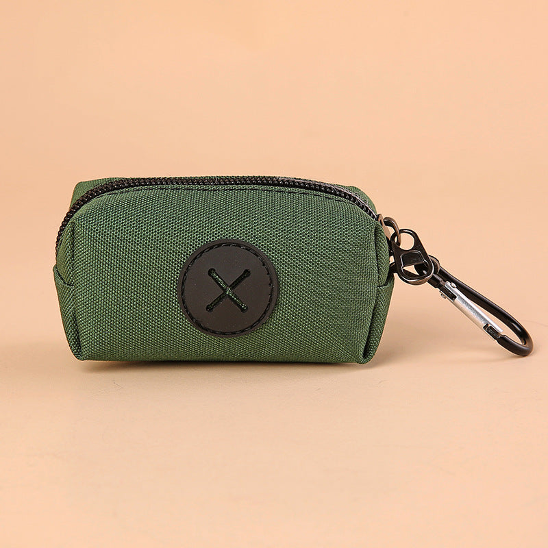 British Paw Dog Poo Bag Dispenser  Portable Waste Bag Holder with Leash Clip | Leak Proof Dog Walking Bags | UK Dog Owners Essential