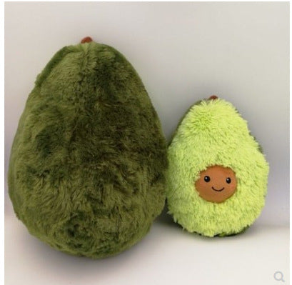Cute Avocado Plush Toy Pillow  Soft Kawaii Stuffed Cushion for Kids & Room Decor | Gift Idea (20–45cm)