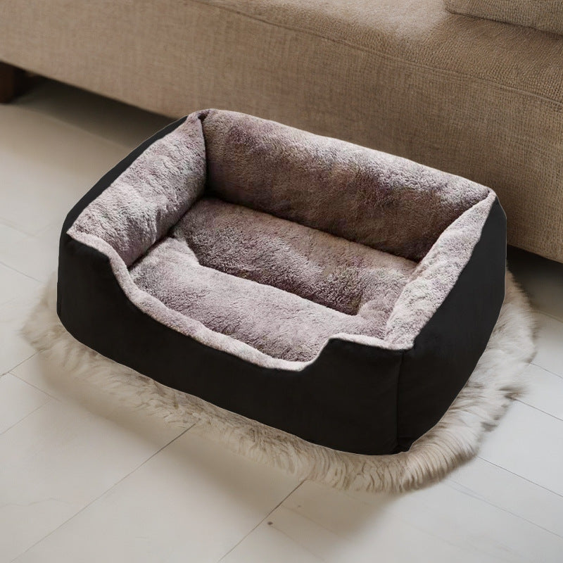Soft Plush Pet Bed Mat Warm Cushion for Cats & Dogs | Washable Cozy Sleeping Bed (S–XXL)