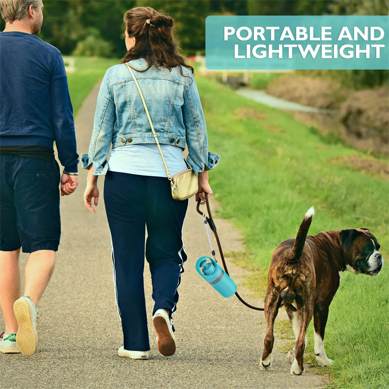 Portable Dog Pooper Scooper with Built-In Bag Dispenser  Hands Free eight Claw Pickup Tool for All Dog Sizes & All Surfaces