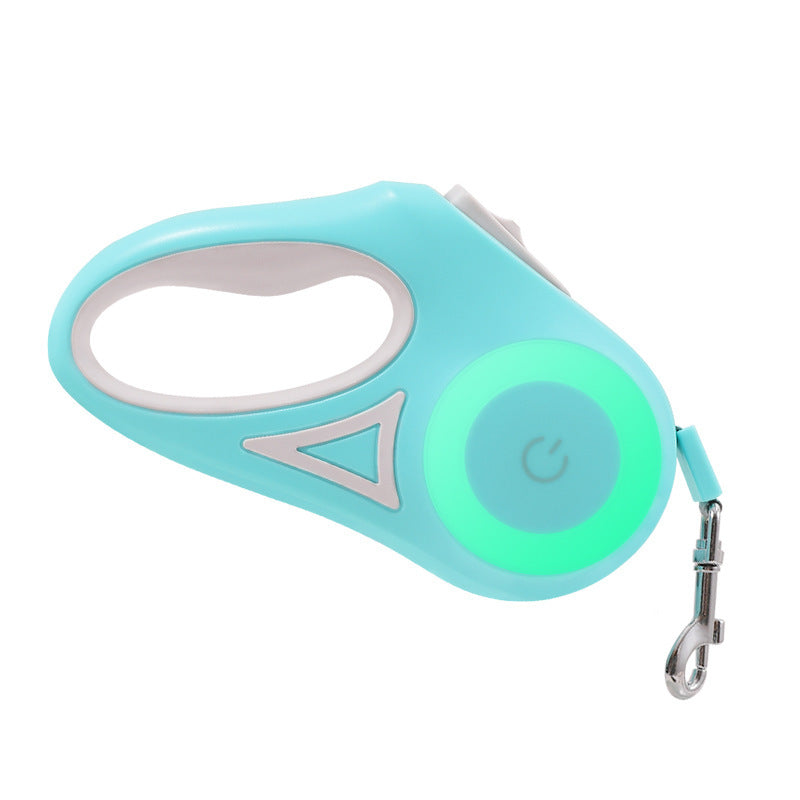 Retractable Dog Leash with Collar  Automatic Extendable Pet Traction Rope with Lock System for Small & Medium Dogs