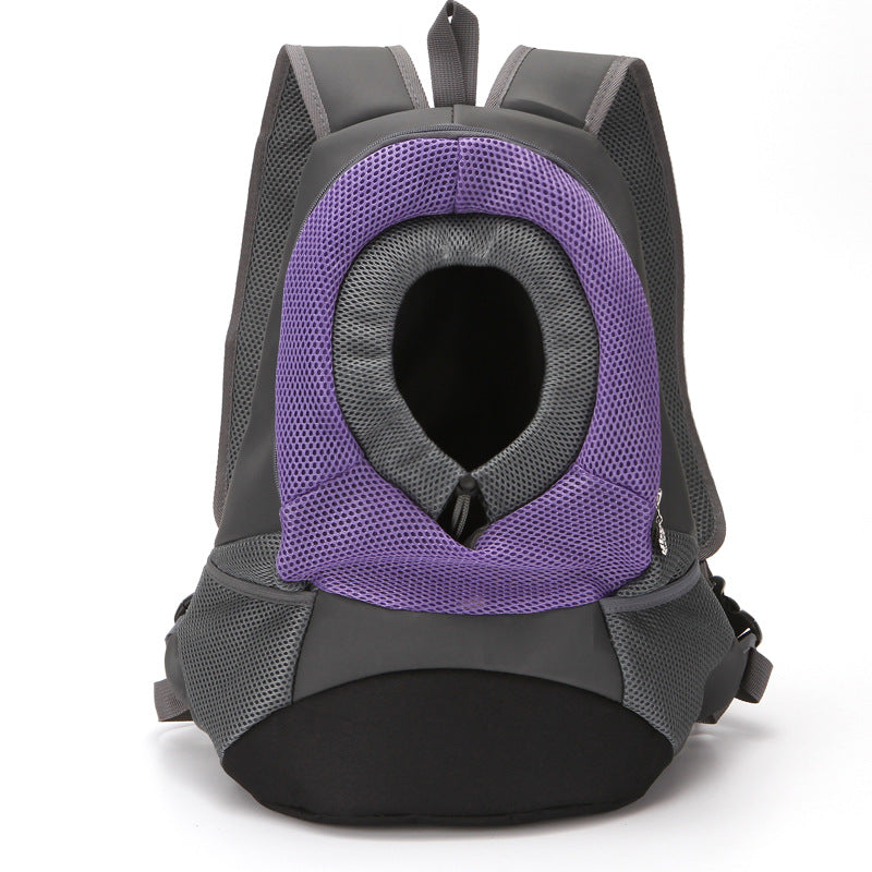 Dog Backpack Carrier Portable Pet Travel Bag for Small & Medium Dogs | Comfortable Outdoor Pet Backpack for Walking & Outing