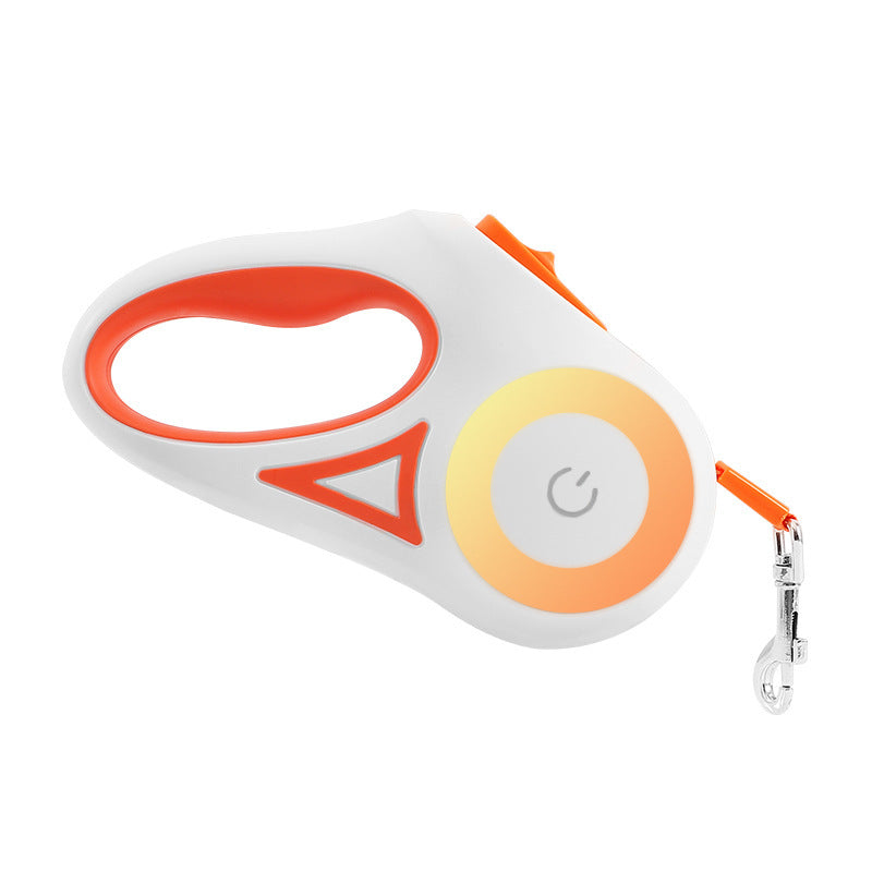 Retractable Dog Leash with Collar  Automatic Extendable Pet Traction Rope with Lock System for Small & Medium Dogs