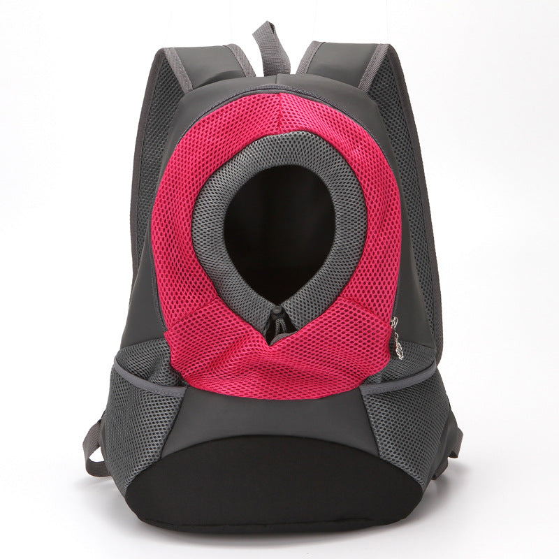 Dog Backpack Carrier Portable Pet Travel Bag for Small & Medium Dogs | Comfortable Outdoor Pet Backpack for Walking & Outing