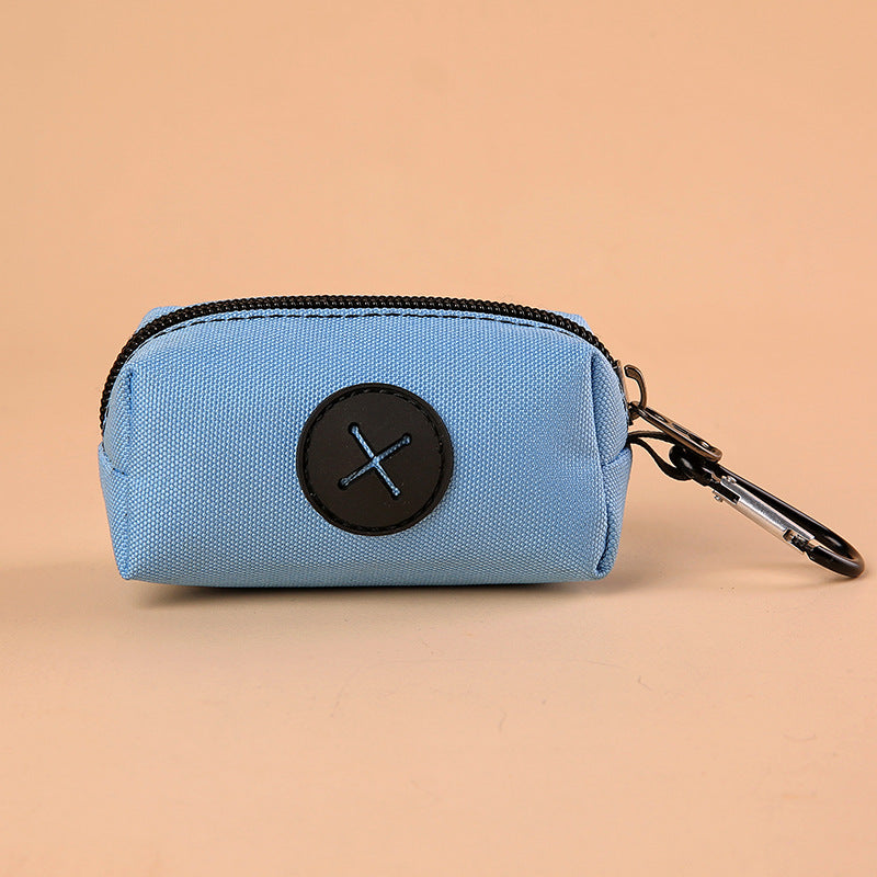 British Paw Dog Poo Bag Dispenser  Portable Waste Bag Holder with Leash Clip | Leak Proof Dog Walking Bags | UK Dog Owners Essential