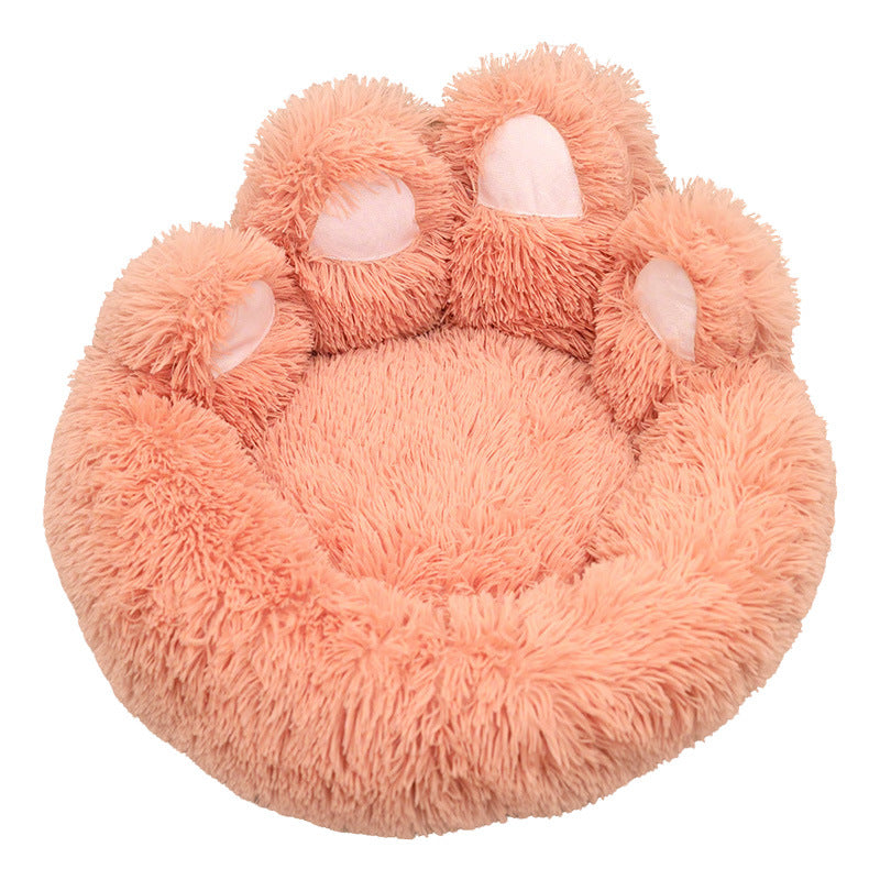 Luxury Calming Dog Bed – Fluffy Plush Pet Bed for Small & Large Dogs | Anti-Anxiety Soft Cushion Sofa (S–XL)